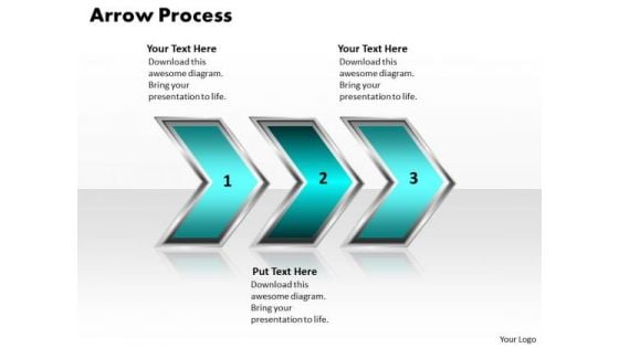 Ppt Arrow Forging Process PowerPoint Slides 3 Phase Diagram Style 2 Templates