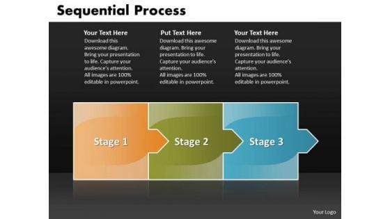 Ppt Arrow Nursing Process PowerPoint Presentation 3 Stages Templates