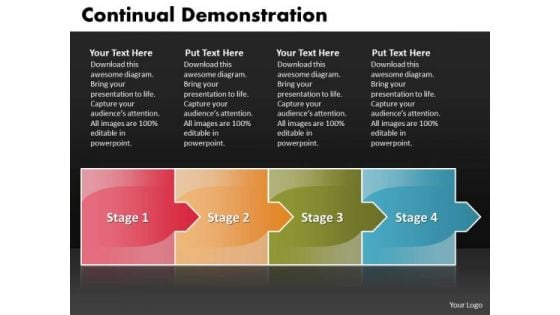 Ppt Arrow Nursing Process PowerPoint Presentation 4 Stages Templates