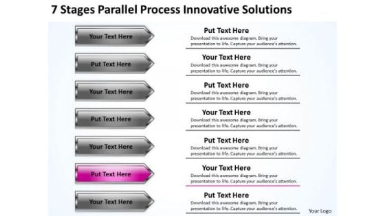 Ppt Arrows Process Innovative Solutions 6 PowerPoint Templates Backgrounds For Slides