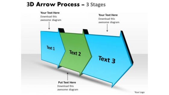 Ppt Background 3d Linear Arrow Progression Stages Business Management PowerPoint 1 Design