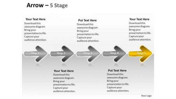 Ppt Background Evolution Of 5 Stages Marketing Plan Custom PowerPoint 6 Image