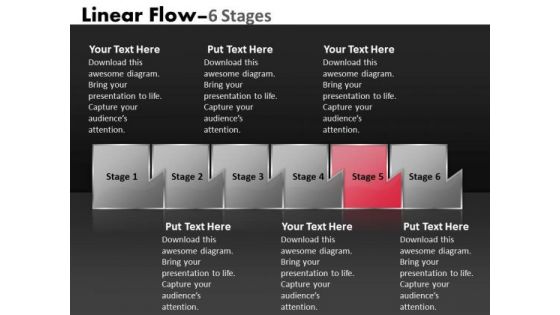 Ppt Background Illustration Of Six Sequential Animation PowerPoint Steps Method 6 Image