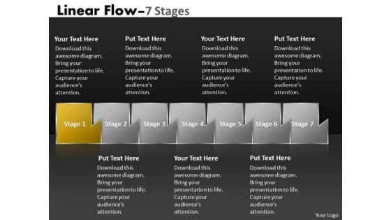 Ppt Background Multicolored Sequential Marketing Flow Corporate Plan PowerPoint 2 Design