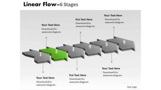 Ppt Background Work Flow Chart PowerPoint Past Continuous Six Phase 3 Graphic