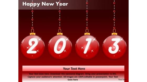 Ppt Cards And Dices Happy New Year Business Plan Celebrations PowerPoint Templates