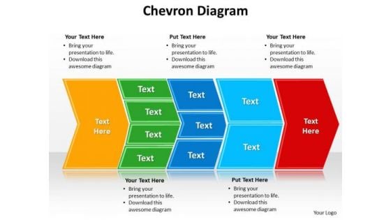 Ppt Chevron Cause And Effect Diagram PowerPoint Template Templates