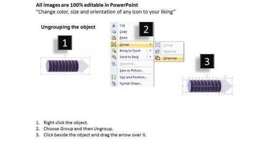 Ppt Circular Interpretation Of 9 Create PowerPoint Macro Involved Procedure Templates