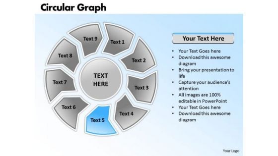 Ppt Circular Nursing Process PowerPoint Presentation Graph Templates