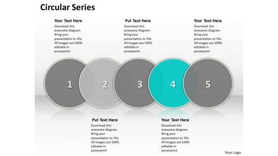 Ppt Circular Series Showing 5 Steps Involved Development 1 PowerPoint Templates