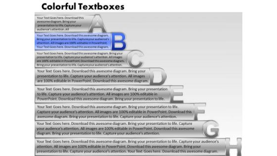 Ppt Colorful Textboxes With Alphabets Abcdefgh Time Management PowerPoint Process Templates Ppt Colorful Textboxes With Alphabets Abcdefgh Time Management PowerPoint Process Templates