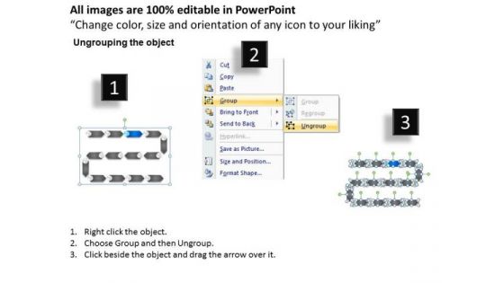 Ppt Complex Flow PowerPoint Theme Process Layout Templates