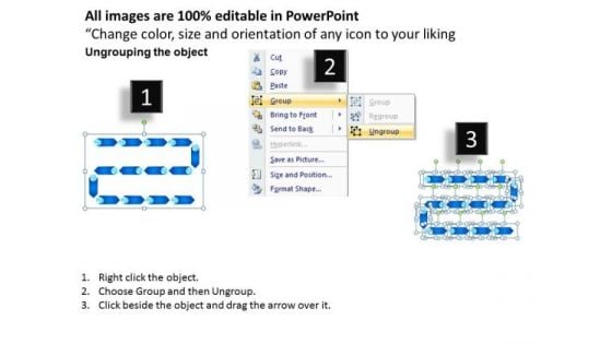 Ppt Complex Flow Process PowerPoint Templates