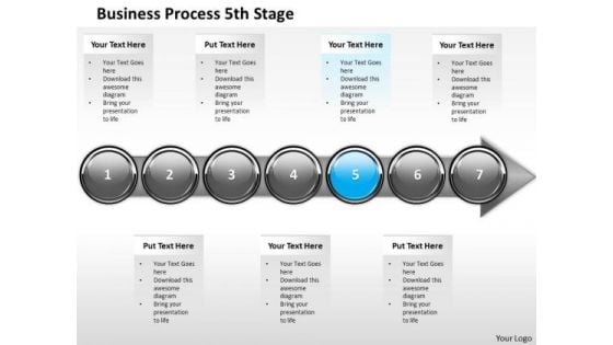 Ppt Consecutive Description Of Business Process Stage 5 PowerPoint Templates