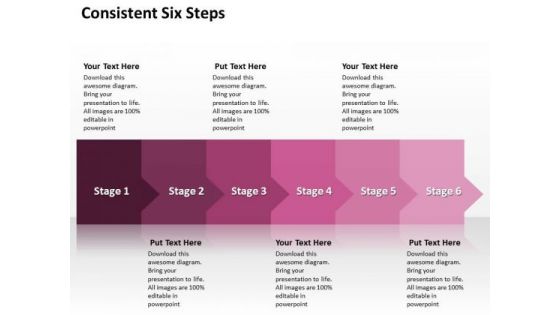 Ppt Consecutive Way To Prevent Marketing Losses Six Stages PowerPoint Templates