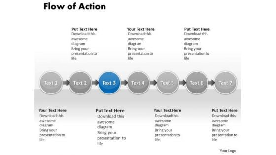 Ppt Continuous Flow Of Action 7 Create PowerPoint Macro Templates