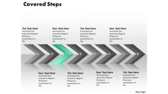 Ppt Continuous Implementation Of 8 Steps Covered Process PowerPoint Templates