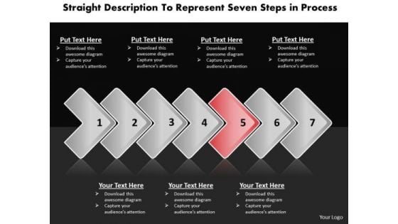 Ppt Description To Represent Seven Steps In Process PowerPoint Templates