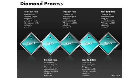 Ppt Diamond Mining Process PowerPoint Presentation 5 State Diagram Templates