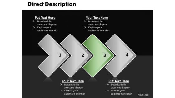 Ppt Direct Description Of 4 Phase Diagram Included Process PowerPoint Templates