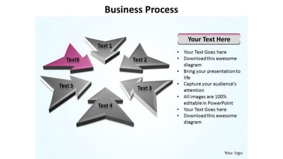 Ppt Direction Arrows Of World Business PowerPoint Templates Process Editable