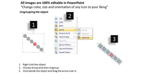 Ppt Downward Arrow Circles 6 Stages PowerPoint Templates Slide02