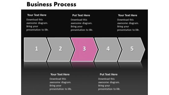 Ppt Even Flow Business PowerPoint Sample Presentation Process Templates