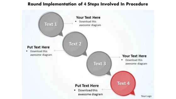 Ppt Execution Of 4 Practice The PowerPoint Macro Steps Involved Procedure Templates