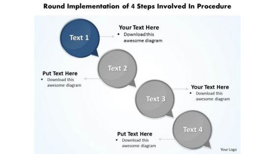 Ppt Exercise Of 4 Steps Involved Procedure PowerPoint Templates