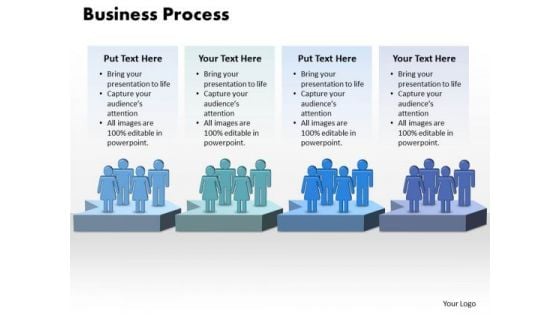 Ppt Free Business Sample Presentation PowerPoint Process Management Diagram Templates