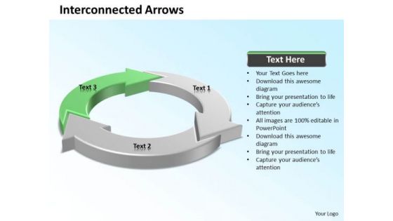 Ppt Go Green PowerPoint Presentation Arrow Pointing Inwards Circle Templates