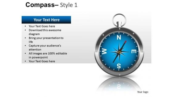 Ppt Graphics Compass PowerPoint Slides And Ppt Clipart