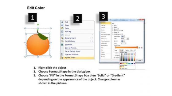 Ppt Graphics Oranges And Apples PowerPoint Slides And Ppt Templates