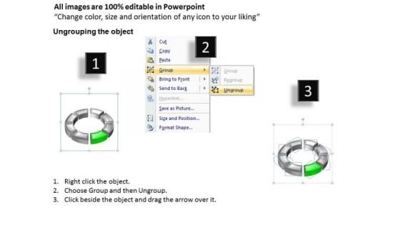 Ppt Green Animated Multicolor Cycle Diagram Layouts PowerPoint Templates