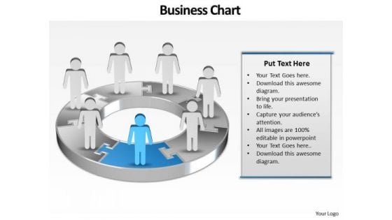 Ppt Group Of Business PowerPoint Presentations People 3d Pie Chart Templates