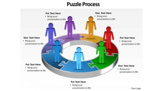 Ppt Group Of World Business PowerPoint Slide Text People With 3d Pie Chart Templates