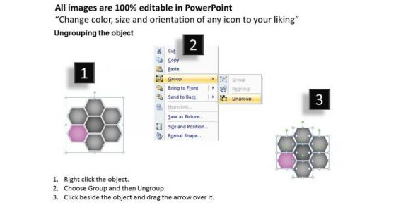 Ppt Hexagon Shapes Format Editable Birthday Presentation PowerPoint Business Templates