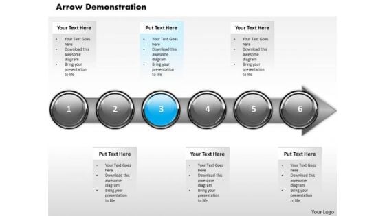 Ppt Homogeneous Demonstration Of Financial Process Using Stage 3 PowerPoint Templates