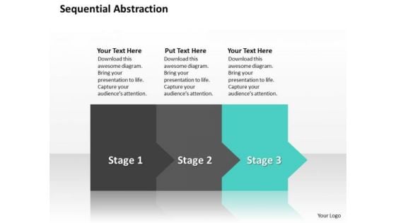 Ppt Homogenuous Way To Block Business PowerPoint Presentations Losses Stage 3 Templates