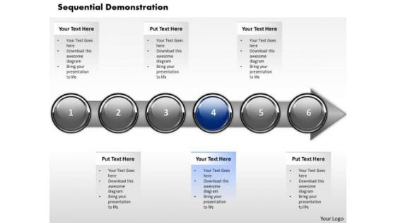 Ppt Horizontal Abstraction Of Financial Process Using Stage 4 PowerPoint Templates