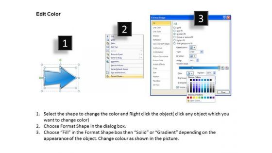 Ppt Horizontal PowerPoint Graphics Arrows Describing Seven Aspects Templates
