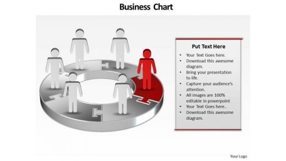 Ppt Illustration Of 3d PowerPoint Bar Chart With Standing Business People Templates