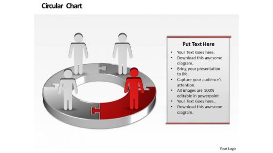 Ppt Illustration Of Financial Pie Chart Marketing Presentation PowerPoint Templates