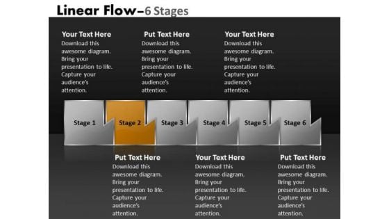 Ppt Illustration Of Six Sequential Steps In Process Company Strategy PowerPoint 3 Graphic