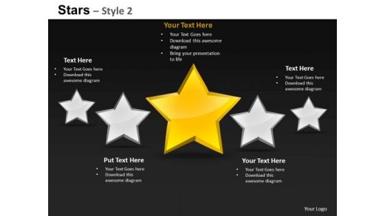 Ppt Image Stars PowerPoint Slides And Ppt Diagrams