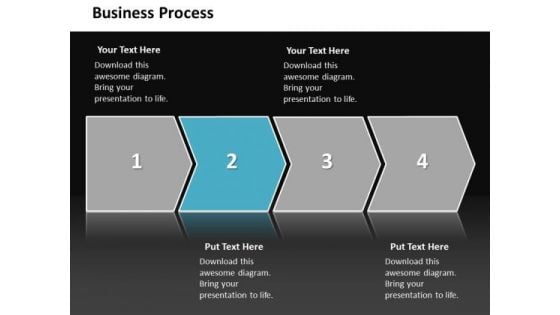 Ppt Linear Action Free Business Layouts Process Management Diagram PowerPoint Templates