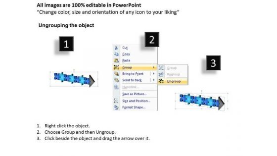 Ppt Linear Flow 7 Stages Style1 PowerPoint Templates