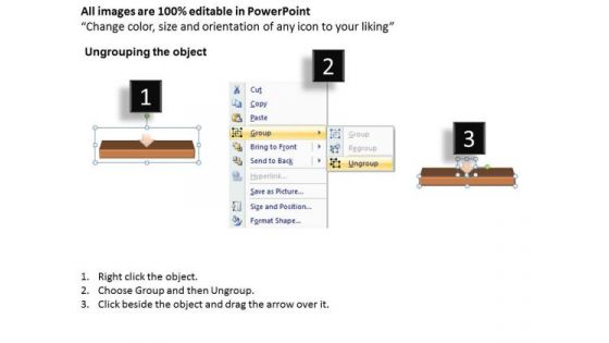 Ppt Linear Flow PowerPoint Theme 6 Stages1 Templates