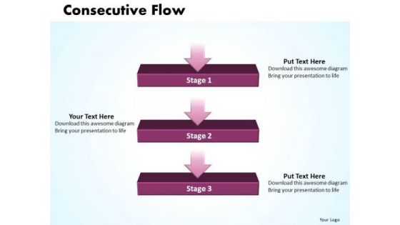 Ppt Linear Flow Process Charts 3 Stage PowerPoint Templates Ppt Linear Flow Process Charts 3 Stage PowerPoint Templates