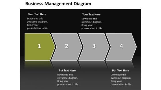 Ppt Linear Flow Process Charts Business Procedure Management Diagram PowerPoint Templates